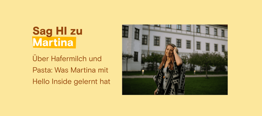 About Oat Milk and Pasta: Martina's Insights with Hello Inside