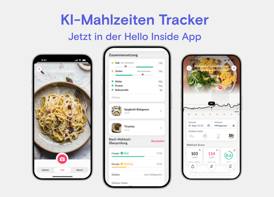 KI-Mahlzeiten-Tracker: Glukose & Gewicht in Balance
